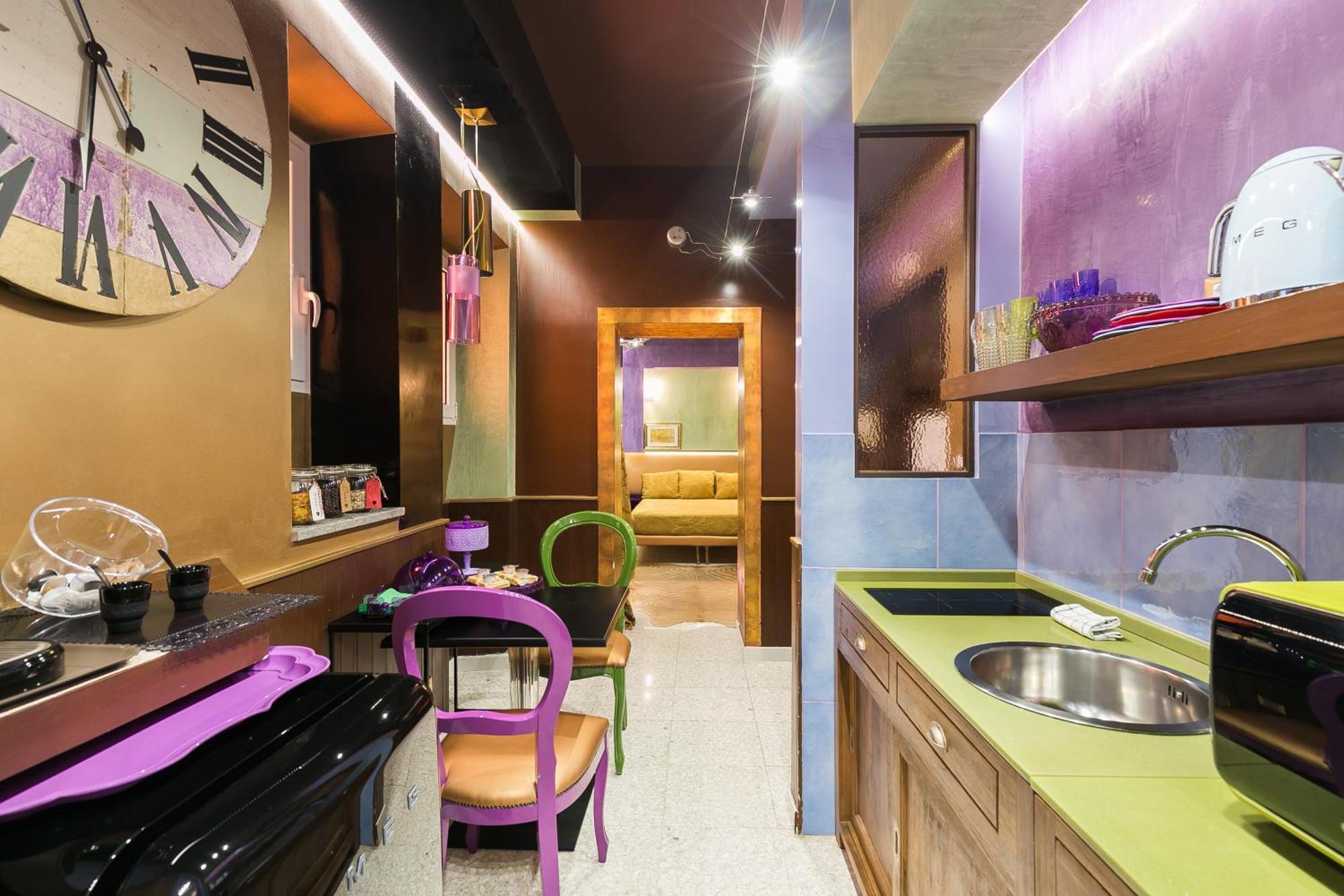 ローマ アパルタメンティ マルコアウレリオ 49アパートホテル 部屋 写真